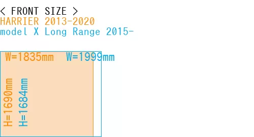 #HARRIER 2013-2020 + model X Long Range 2015-